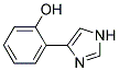 2-(1H-IMIDAZOL-4-YL)-PHENOL Struktur