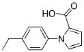 1H-PYRROLE-2-CARBOXYLIC ACID, 1-(4-ETHYLPHENYL)- Struktur