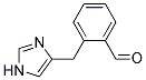 2-(1H-IMIDAZOL-4-YLMETHYL)-BENZALDEHYDE Struktur