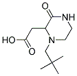 [1-(2,2-DIMETHYL-PROPYL)-3-OXO-PIPERAZIN-2-YL]-ACETIC ACID Struktur