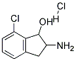 2-AMINO-7-CHLORO-INDAN-1-OL HYDROCHLORIDE Struktur