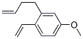 2-BUT-3-ENYL-4-METHOXY-1-VINYL-BENZENE Struktur