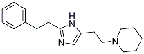 1-[2-(2-PHENETHYL-IMIDAZOL-4-YL)-ETHYL]-PIPERIDINE Struktur