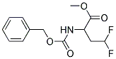 2-BENZYLOXYCARBONYLAMINO-4,4-DIFLUORO-BUTYRIC ACID METHYL ESTER Struktur