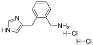 2-(1H-IMIDAZOL-4-YLMETHYL)-BENZYLAMINE 2HCL Struktur