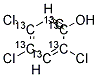 2,4,5-TRICHLOROPHENOL (13C6) Struktur