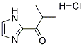 1-(1H-IMIDAZOL-2-YL)-2-METHYL-PROPAN-1-ONE HCL Struktur