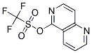 1,6-NAPHTHYRIDIN-5-YL TRIFLUOROMETHANESULFONATE Struktur