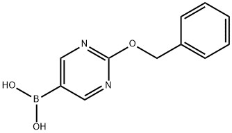 [2-(BENZYLOXY)PYRIMIDIN-5-YL]BORONIC ACID Struktur