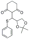 2-[(2,2-DIMETHYL-[1,3]DIOXOLAN-4-YL)-PHENYLSULFANYL-METHYL]-CYCLOHEXANE-1,3-DIONE Struktur