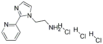 2-(2-PYRIDIN-2-YL-IMIDAZOL-1-YL)-ETHYLAMINE 3HCL Struktur