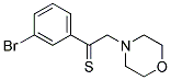 2-(3-BROMOPHENYL)-1-MORPHOLINOETHANETHIONE Struktur