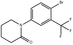 1-(4-BROMO-3-TRIFLUOROMETHYL-PHENYL)-PIPERIDIN-2-ONE price.