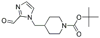 1-BOC-4-(2-FORMYL-IMIDAZOL-1-YLMETHYL)-PIPERIDINE Struktur