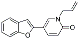 1-ALLYL-5-(1-BENZOFURAN-2-YL)PYRIDIN-2(1H)-ONE Struktur