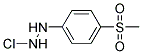 2-Chloro-4-(methylsulphonyl)phenylhydrazine Struktur