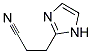 3-(1H-IMIDAZOL-2-YL)-PROPIONITRILE Struktur