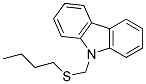 9-BUTYLTHIOMETHYLCARBAZOLE Struktur