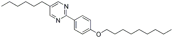 5-N-HEXYL-2-[4-(N-NONYLOXY)PHENYL]PYRIMIDINE Struktur