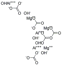 MAGNESIUM ALUMINIUM HYDROXIDE CARBONATE Struktur