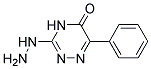 3-HYDRAZINO-6-PHENYL-1,2,4-TRIAZIN-5(4H)-ONE Struktur