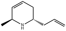 (2S,6S)-2-ALLYL-6-METHYL-1,2,3,6-TETRAHYDROPYRIDINE Struktur