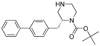 (R)-2-BIPHENYL-4-YLMETHYL-PIPERAZINE-1-CARBOXYLIC ACID TERT-BUTYL ESTER Struktur