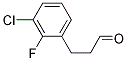 3-(3-CHLORO-2-FLUORO-PHENYL)-PROPIONALDEHYDE Struktur