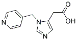 (3-PYRIDIN-4-YLMETHYL-IMIDAZOL-4-YL)-ACETIC ACID Struktur