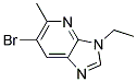 6-BROMO-3-ETHYL-5-METHYL-3H-IMIDAZO[4,5-B]PYRIDINE Struktur