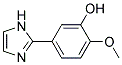 5-(1H-IMIDAZOL-2-YL)-2-METHOXY-PHENOL Struktur