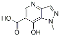 7-HYDROXY-1-METHYL-1H-PYRAZOLO[4,3-B]PYRIDINE-6-CARBOXYLIC ACID Struktur