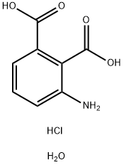 3-AMINOPHTHALIC ACID HYDROCHLORIDE DIHYDRATE Struktur