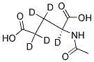 N-ACETYL-L-GLUTAMIC-2,3,3,4,4-D5 ACID Struktur