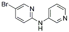 2-(PYRIDIN-3-YL-AMINO)-5-BROMOPYRIDINE Struktur