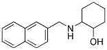 2-[(NAPHTHALEN-2-YLMETHYL)-AMINO]-CYCLOHEXANOL Struktur