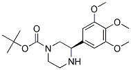 (R)-3-(3,4,5-TRIMETHOXY-PHENYL)-PIPERAZINE-1-CARBOXYLIC ACID TERT-BUTYL ESTER Struktur