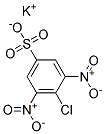 3,5-DINITRO-4-CHLORO-BENZENESULFONIC ACID POTASSIUM-SALT Structure