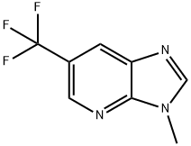 3-METHYL-6-TRIFLUOROMETHYL-3H-IMIDAZO[4,5-B]PYRIDINE Struktur