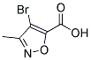 4-BROMO-3-METHYLISOXAZOLE-5-CARBOXYLIC ACID Struktur