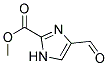 4-FORMYL-IMIDAZOLE-2-CARBOXYLIC ACID METHYL ESTER Struktur