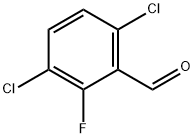 3,6-DICHLORO-2-FLUOROBENZALDEHYDE Structure