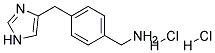 4-(1H-IMIDAZOL-4-YLMETHYL)-BENZYLAMINE 2HCL Struktur