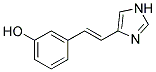 3-[2-(1H-IMIDAZOL-4-YL)-VINYL]-PHENOL Struktur