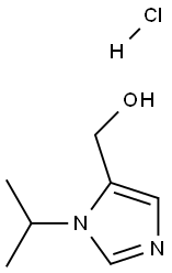 (3-ISOPROPYL-3H-IMIDAZOL-4-YL)-METHANOL HCL Struktur