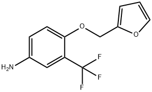 4-(2-FURYLMETHOXY)-3-(TRIFLUOROMETHYL)ANILINE Struktur