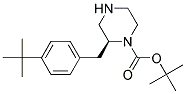 (S)-2-(4-TERT-BUTYL-BENZYL)-PIPERAZINE-1-CARBOXYLIC ACID TERT-BUTYL ESTER Struktur