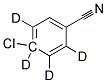 4-CHLOROBENZONITRILE-D4 Struktur