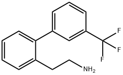 [3'-(TRIFLUOROMETHYL)[1,1'-BIPHENYL]-2-YL]-METHANAMINE Struktur