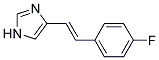 4-[2-(4-FLUORO-PHENYL)-VINYL]-1H-IMIDAZOLE Struktur